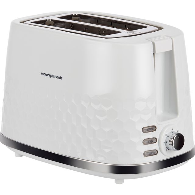 Morphy Richards Hive 220034 2 Slice Toaster - White